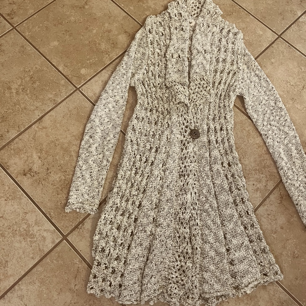 Crochet duster.  Soft surroundings